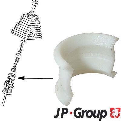 Jp Group Buchse, Wähl-/Schaltstange [Hersteller-Nr. 1131400600] für Audi, VW von JP GROUP