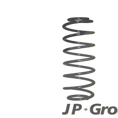 Jp Group Fahrwerksfeder [Hersteller-Nr. 1152204100] für Seat, VW von JP GROUP