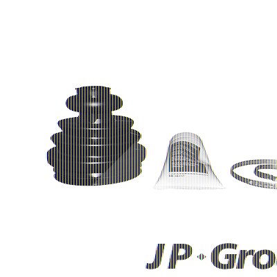 Jp Group Faltenbalgsatz, Antriebswelle [Hersteller-Nr. 1343700410] für Mercedes-Benz von JP GROUP