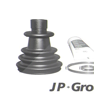 Jp Group Faltenbalgsatz, Antriebswelle [Hersteller-Nr. 4153600110] für Opel, Peugeot, Renault von JP GROUP