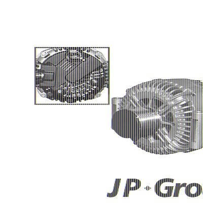 Jp Group Generator [Hersteller-Nr. 1390104600] für Jeep, Mercedes-Benz von JP GROUP
