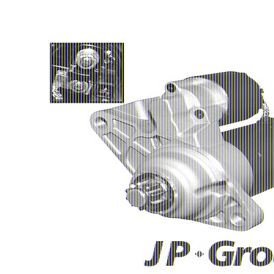 Jp Group Anlasser [Hersteller-Nr. 1190301400] für Audi, Seat, Skoda, VW von JP GROUP