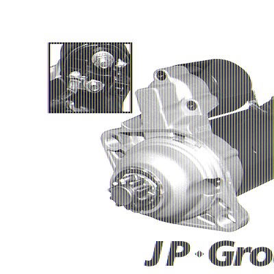 Jp Group Anlasser [Hersteller-Nr. 1190301100] für Audi, Ford, Seat, Skoda, VW von JP GROUP