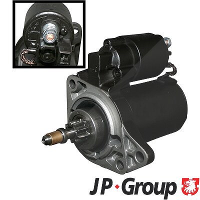 Jp Group Anlasser [Hersteller-Nr. 1190300700] für Audi, Ford, Seat, Skoda, VW von JP GROUP