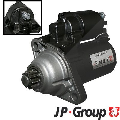 Jp Group Anlasser [Hersteller-Nr. 1190304800] für Audi, Seat, Skoda, VW von JP GROUP