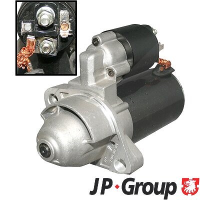 Jp Group Anlasser [Hersteller-Nr. 1190302700] für Audi, Skoda, VW von JP GROUP