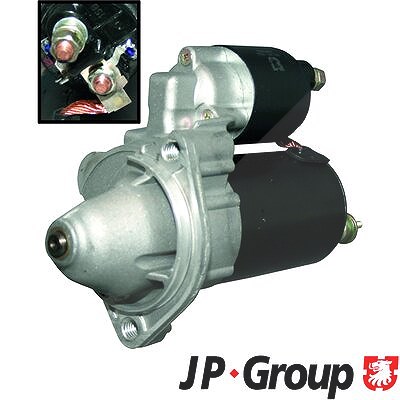 Jp Group Anlasser [Hersteller-Nr. 1190301800] für Audi, Skoda, VW von JP GROUP