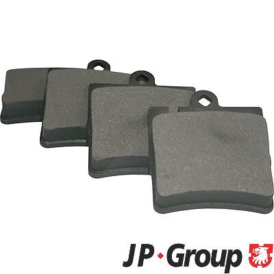 Jp Group Bremsbeläge Hinterachse [Hersteller-Nr. 1363700610] für Mercedes-Benz von JP GROUP