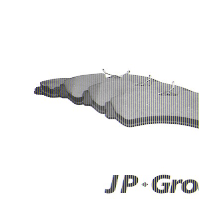 Jp Group Bremsbeläge Vorderachse [Hersteller-Nr. 1163603310] für VW von JP GROUP