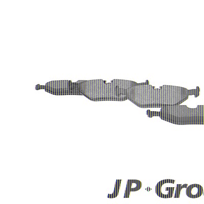 Jp Group Bremsbeläge hinten (Satz) [Hersteller-Nr. 1463700310] für BMW von JP GROUP