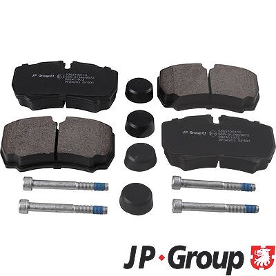 Jp Group Bremsbeläge hinten (Satz) [Hersteller-Nr. 5363700110] für Iveco von JP GROUP