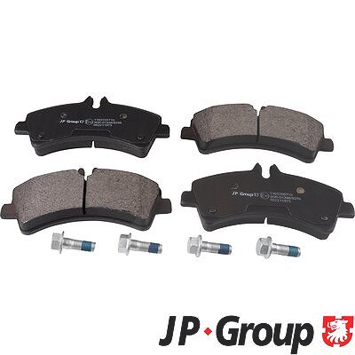 Jp Group Bremsbeläge hinten (Satz) [Hersteller-Nr. 1163705710] für Mercedes-Benz, VW von JP GROUP