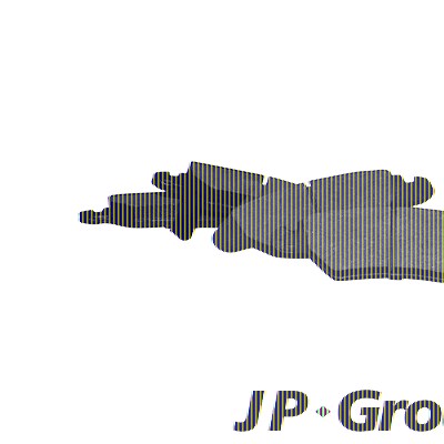 Jp Group Bremsbeläge hinten (System BOSCH) [Hersteller-Nr. 1263700210] für Opel von JP GROUP