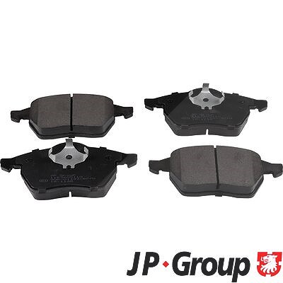 Jp Group Bremsbeläge vorne (Satz) [Hersteller-Nr. 1163605110] für Audi, Seat, Skoda, VW von JP GROUP