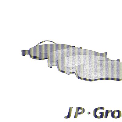 Jp Group Bremsbeläge vorne (Satz) [Hersteller-Nr. 1563601210] für Ford von JP GROUP