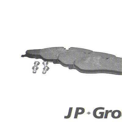 Jp Group Bremsbeläge vorne (Satz) [Hersteller-Nr. 3763600410] für Land Rover von JP GROUP