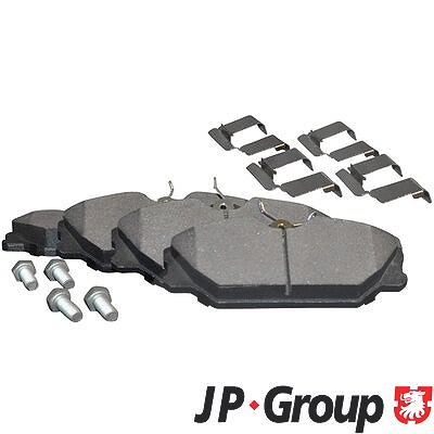 Jp Group Bremsbeläge vorne (Satz) [Hersteller-Nr. 4363601510] für Renault von JP GROUP