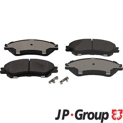 Jp Group Bremsbeläge vorne (Satz) [Hersteller-Nr. 4763604510] für Suzuki von JP GROUP