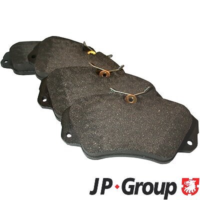 Jp Group Bremsbeläge vorne (Satz) [Hersteller-Nr. 1263600110] für Opel von JP GROUP