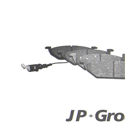 Jp Group Bremsbeläge vorne (Satz) mit VWK [Hersteller-Nr. 1163601010] für Audi, Seat, Skoda, VW von JP GROUP
