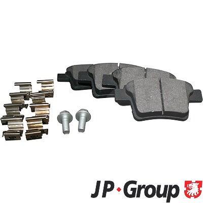 Jp Group Bremsbelagsatz Hinten [Hersteller-Nr. 1563700510] für Ford, Ford Usa, Jaguar von JP GROUP