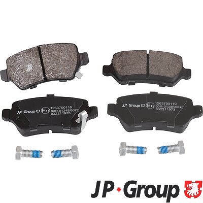 Jp Group Bremsbelagsatz Hinterachse (System LUCAS) [Hersteller-Nr. 1263700110] für Kia, Opel von JP GROUP