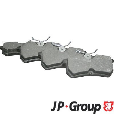 Jp Group Bremsbelagsatz Hinterachse [Hersteller-Nr. 1563700410] für Ford von JP GROUP