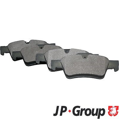 Jp Group Bremsbelagsatz Hinterachse [Hersteller-Nr. 1363701210] für Mercedes-Benz von JP GROUP