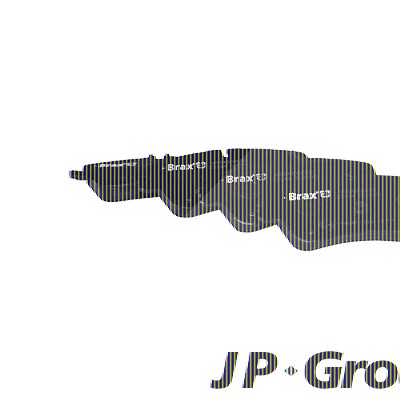 Jp Group Bremsbelagsatz Vorderachse [Hersteller-Nr. 1363600710] für Mercedes-Benz von JP GROUP