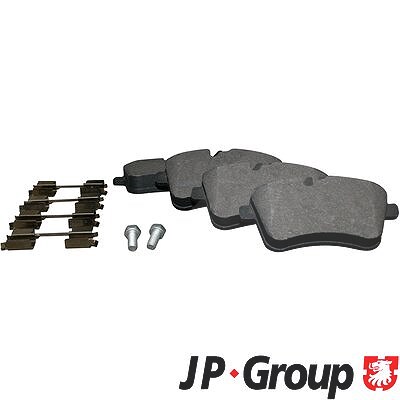 Jp Group Bremsbelagsatz Vorderachse [Hersteller-Nr. 1363601610] für Mercedes-Benz von JP GROUP