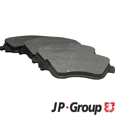 Jp Group Bremsbelagsatz Vorderachse [Hersteller-Nr. 1263601110] für Opel, Vauxhall von JP GROUP
