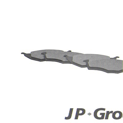 Jp Group Bremsbelagsatz Vorderachse [Hersteller-Nr. 1163602810] für VW von JP GROUP
