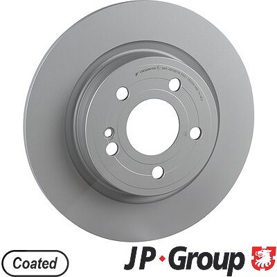Jp Group Bremsscheibe [Hersteller-Nr. 1363204100] für Mercedes-Benz von JP GROUP