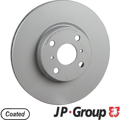 Jp Group Bremsscheibe [Hersteller-Nr. 4863104900] für Toyota von JP GROUP