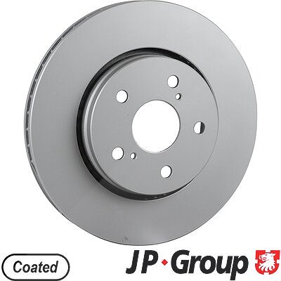 Jp Group Bremsscheibe [Hersteller-Nr. 4863105700] für Toyota von JP GROUP