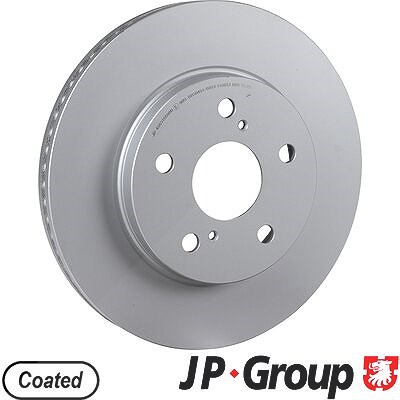 Jp Group Bremsscheibe [Hersteller-Nr. 4863105900] für Suzuki, Toyota von JP GROUP
