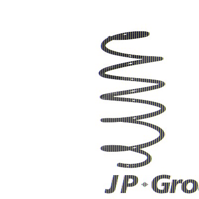 Jp Group Fahrwerksfeder Vorderachse [Hersteller-Nr. 1542201000] für Ford von JP GROUP