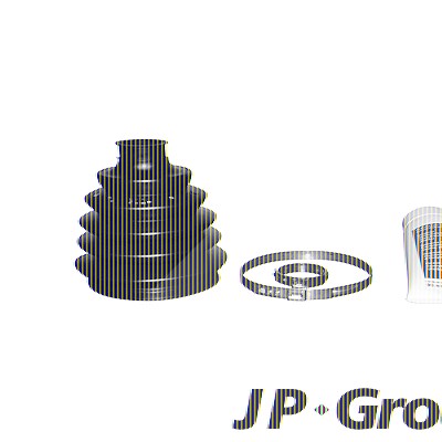Jp Group Faltenbalgsatz, Antriebswelle [Hersteller-Nr. 1243601550] für Citroën, Nissan, Opel, Peugeot von JP GROUP
