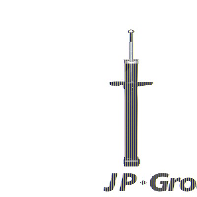 Jp Group Federbein hinten Öldruck beidseitig [Hersteller-Nr. 1152100200] für Seat, VW von JP GROUP