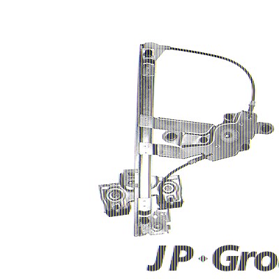 Jp Group Fensterheber hinten rechts [Hersteller-Nr. 1188101480] für Skoda von JP GROUP