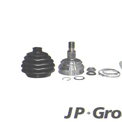 Jp Group Gelenksatz Antriebswelle [Hersteller-Nr. 1143300210] für Audi, Seat, Skoda, VW von JP GROUP