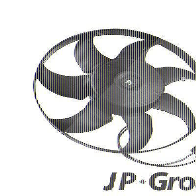 Jp Group Kühlerlüfter T4 [Hersteller-Nr. 1199104600] für VW von JP GROUP