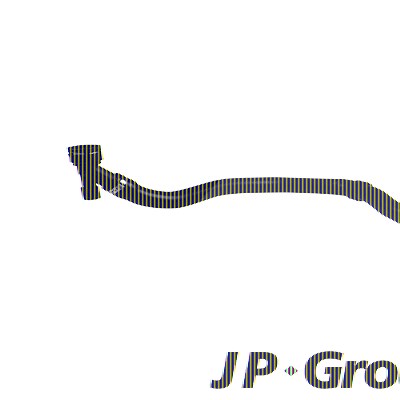 Jp Group Kühlerschlauch [Hersteller-Nr. 1114316000] für Seat, Skoda, VW von JP GROUP
