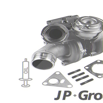 Jp Group Lader, Aufladung [Hersteller-Nr. 1117402500] für VW von JP GROUP