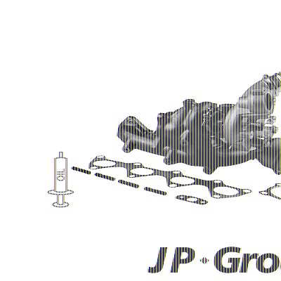 Jp Group Lader, Aufladung [Hersteller-Nr. 1117404500] für Audi, Seat, Skoda, VW von JP GROUP