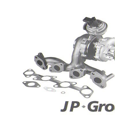 Jp Group Lader, Aufladung [Hersteller-Nr. 1117408300] für Audi, Seat, Skoda, VW von JP GROUP