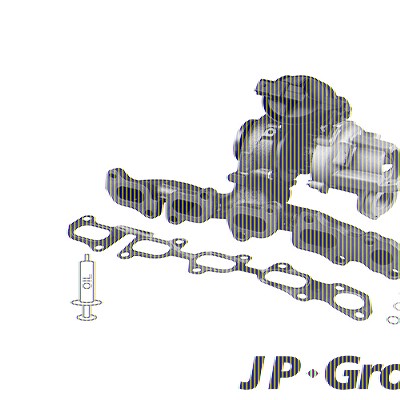 Jp Group Lader, Aufladung [Hersteller-Nr. 1117409500] für Skoda, VW von JP GROUP
