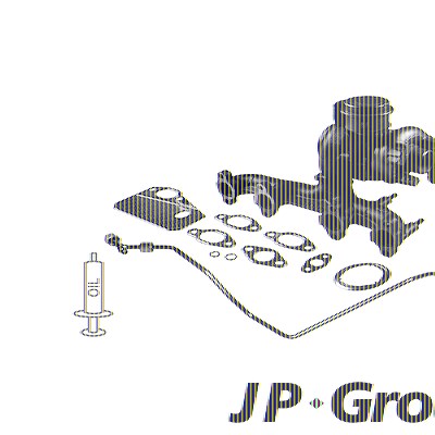 Jp Group Lader, Aufladung [Hersteller-Nr. 1117801210] für Audi, Seat, Skoda, VW von JP GROUP