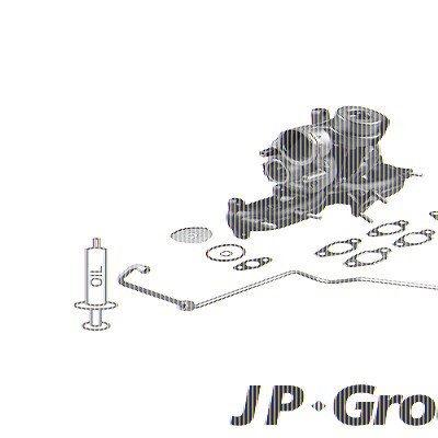 Jp Group Lader, Aufladung [Hersteller-Nr. 1117801410] für VW von JP GROUP