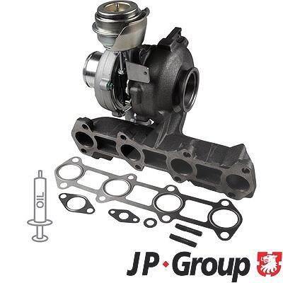 Jp Group Lader, Aufladung [Hersteller-Nr. 1217400500] für Opel, Vauxhall von JP GROUP